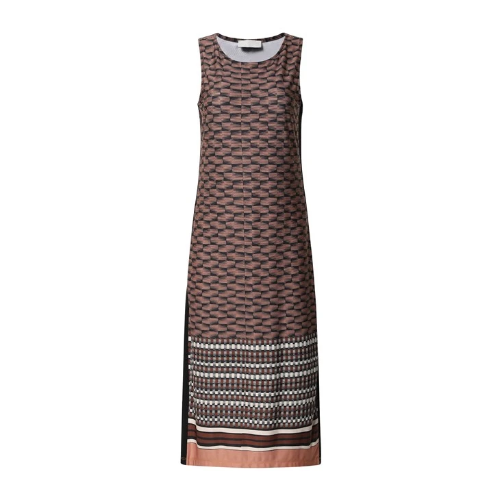 Modern Geometric Patterned Dress